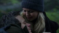 3x15 Emma Swan Neal Cassidy décès bras pleurs larmes forêt promesses