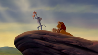 3x21 anecdotes références à Disney Le Roi Lion L'Histoire de la Vie présentation Simba Rocher du Lion