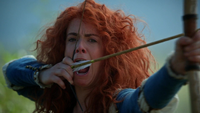 5x06 Merida flèche arc sauver frères prisonniers clans