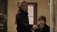 1x16 Emma Swan Henry Mills découverte clés porte ouverte