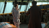 6x04 Belle French Dr Jekyll menace taser matraque Jolly Roger