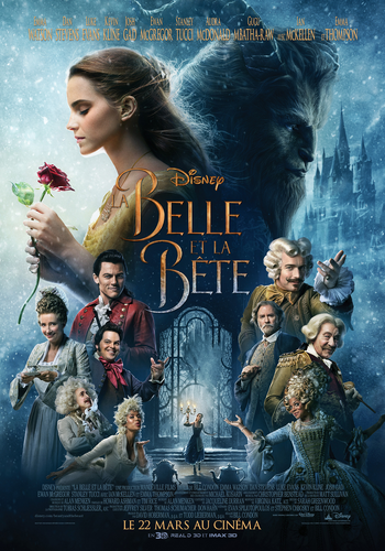 La Belle et la Bête (film) Beauty and the Beast 2017 Disney poster affiche finale