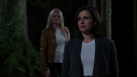 4x05 Emma Swan Regina Mills forêt recherche Elsa Reine des Glaces