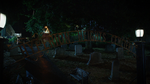 7x03 entrée cimetière Hyperion Heights tombes pierres tombales