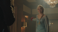 4x08 Emma Swan Elsa sourire magie acceptation