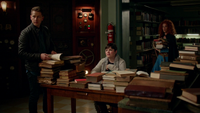 5x21 Merida David Nolan Mary Margaret Blanchard livres bibliothèque