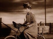 Miss Gulch on her bike, The Wizard of Oz