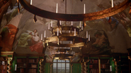 Ceiling in Maurice's library