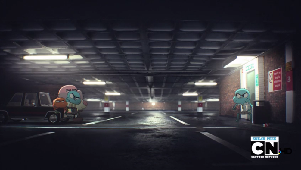 Estacionamento, O Incrível Mundo de Gumball Wiki