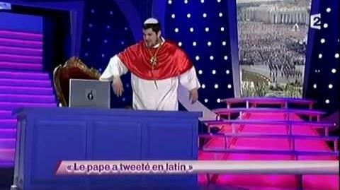 Le pape a tweeté en latin