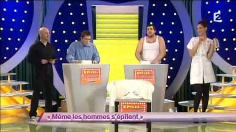 Même les hommes s'épilent