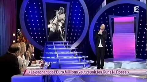 Le gagnant de l'Euro Millions veut réunir les Guns N' Roses