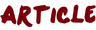 Article Article