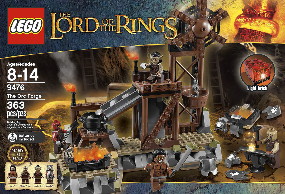 9476 The Orc Forge One Lego Wiki To Rule Them All Wiki Fandom