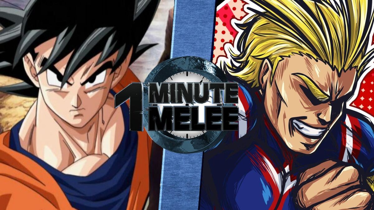 Goku Vs All Might One Minute Melee Fanon Wiki Fandom 0609