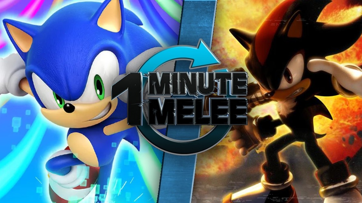 Sonic Vs Shadow One Minute Melee Fanon Wiki Fandom 