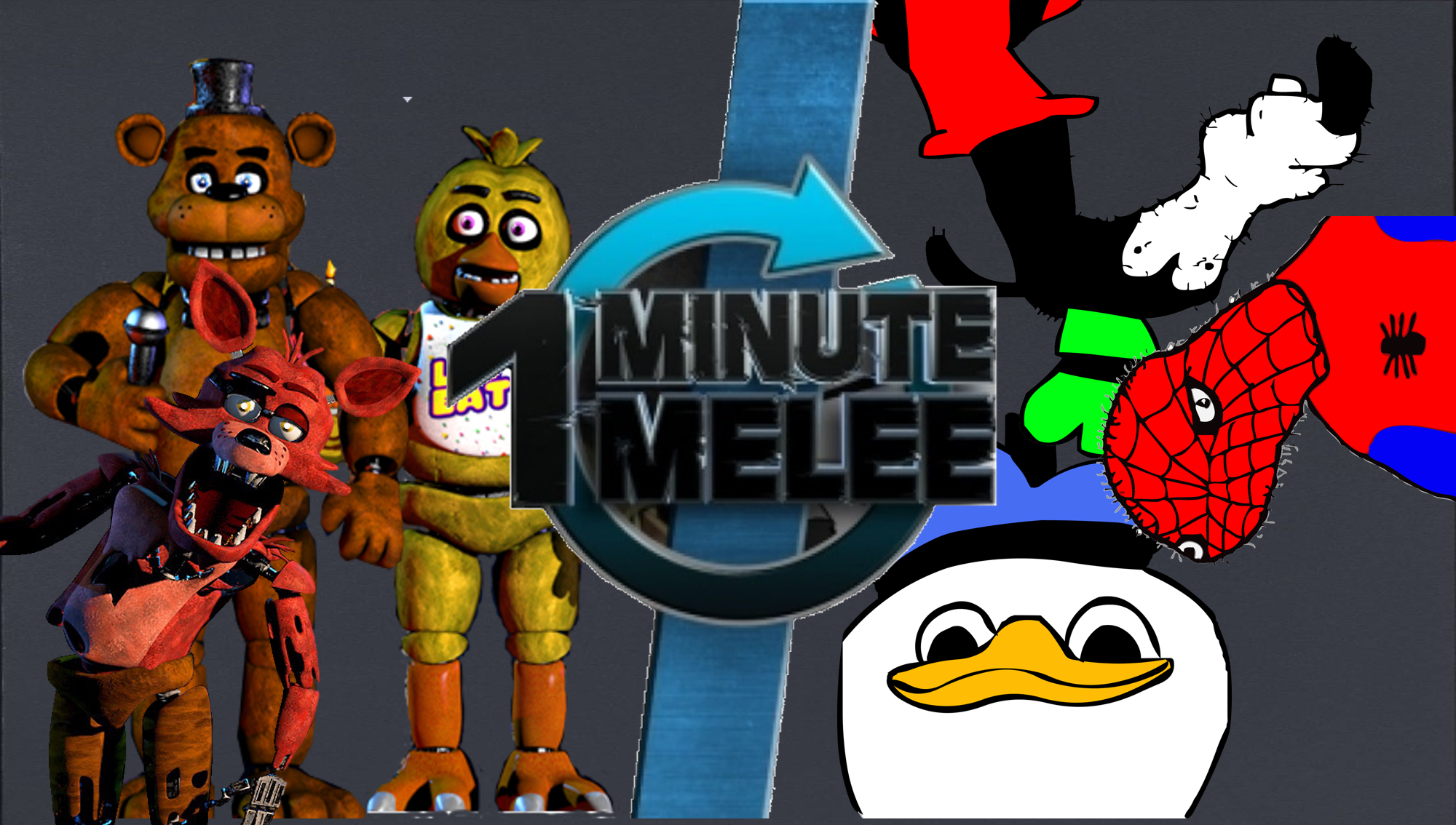 How tall is Freddy Fazbear and the rest of the original gang? : r