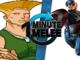 ONE MINUTE MELEE (Season №1 Episode 8): Guile VS Captain America