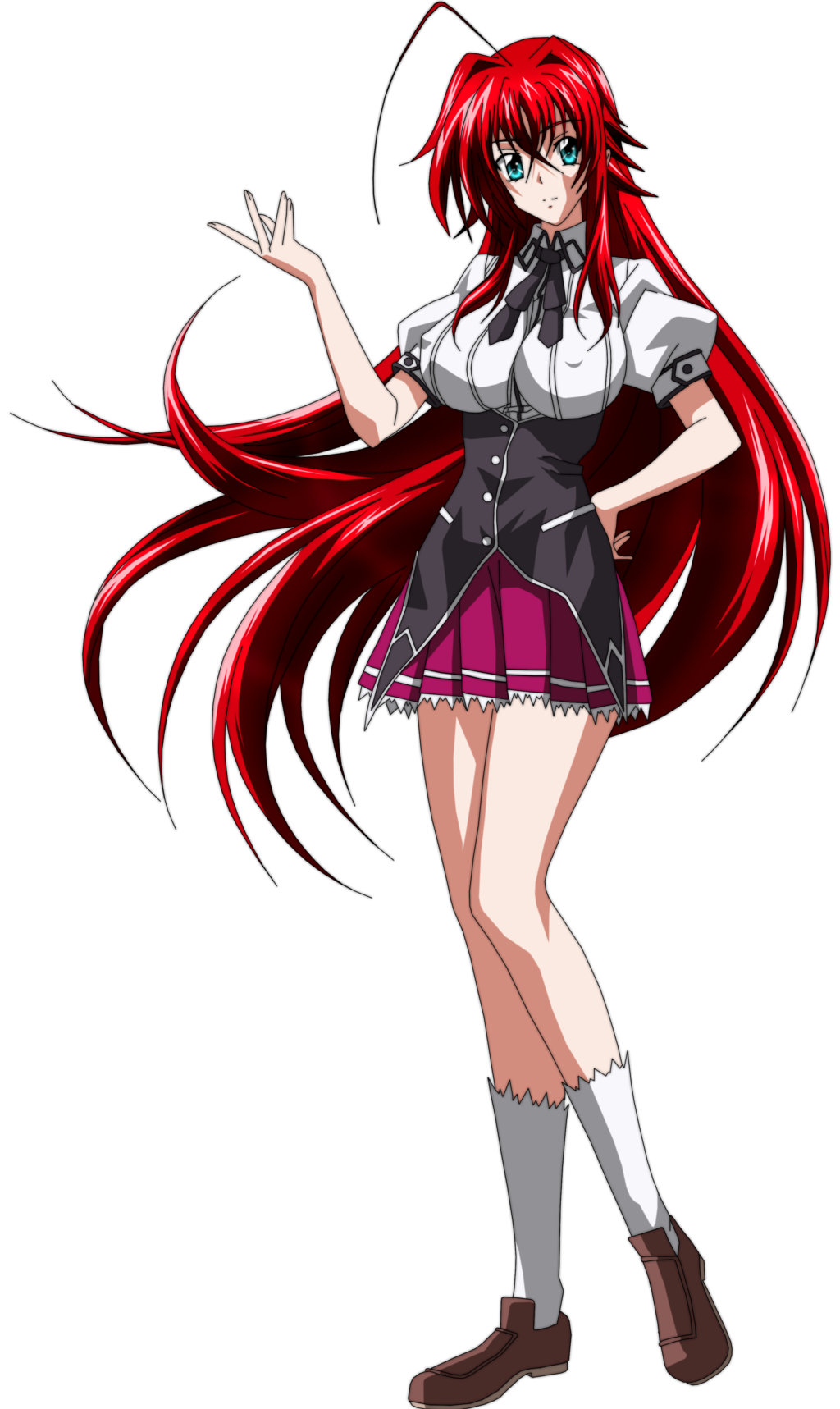 issei hyoudou and rias gremory