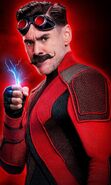 Eggman in the 2020 live-action movie, portrayed by Jim Carey