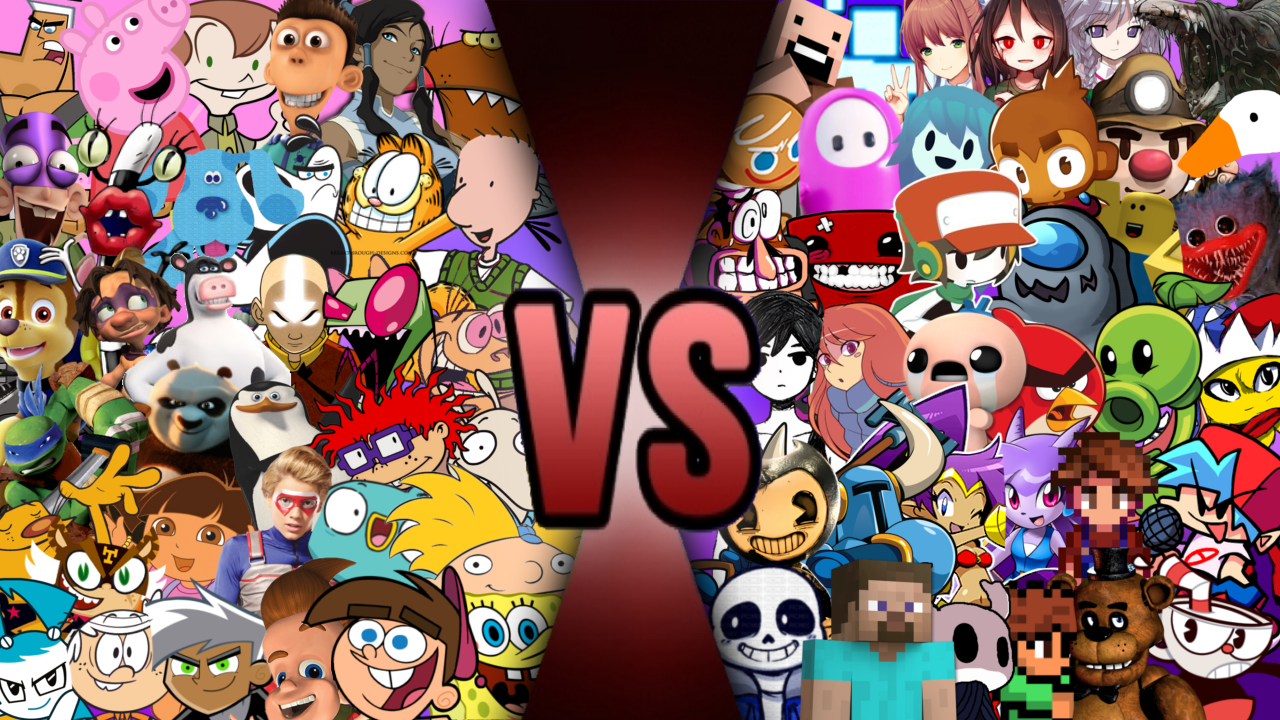 Nickelodeon VS Indie Games | One Minute Melee Fanon Wiki | Fandom