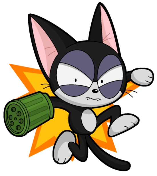 Kuro (Cyborg Kuro-chan) | One Minute Melee Fanon Wiki | Fandom