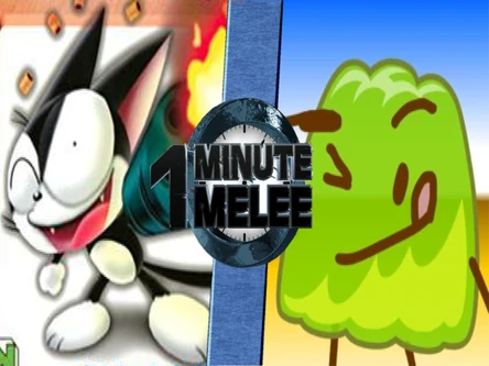 Cyborg Kuro-chan vs Gelatin | One Minute Melee Fanon Wiki | Fandom