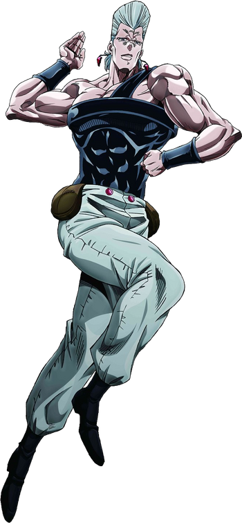 Low-quality Surface tries his best to mimic character poses until Stone  ocean is announced Part 3: impossible Polnareff pose : r/ShitPostCrusaders