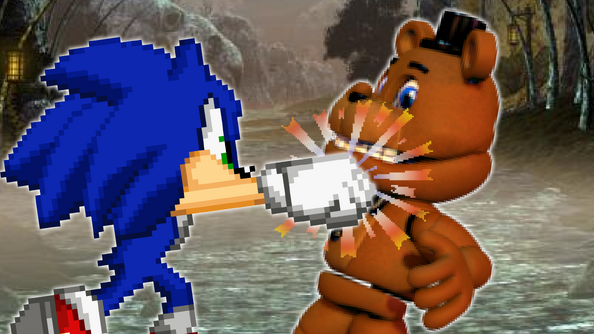 Archie Sonic VS Adventure Freddy Fight2