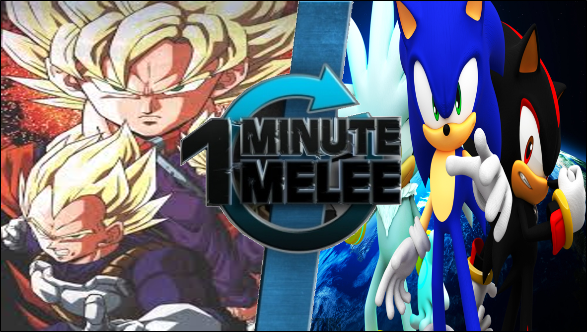 Sonic, Shadow, Silver As Goku, Vegeta, Trunks - Goku Vegeta Vs