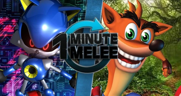 Metal Sonic vs Crash Bandicoot | One Minute Melee Fanon Wiki | Fandom