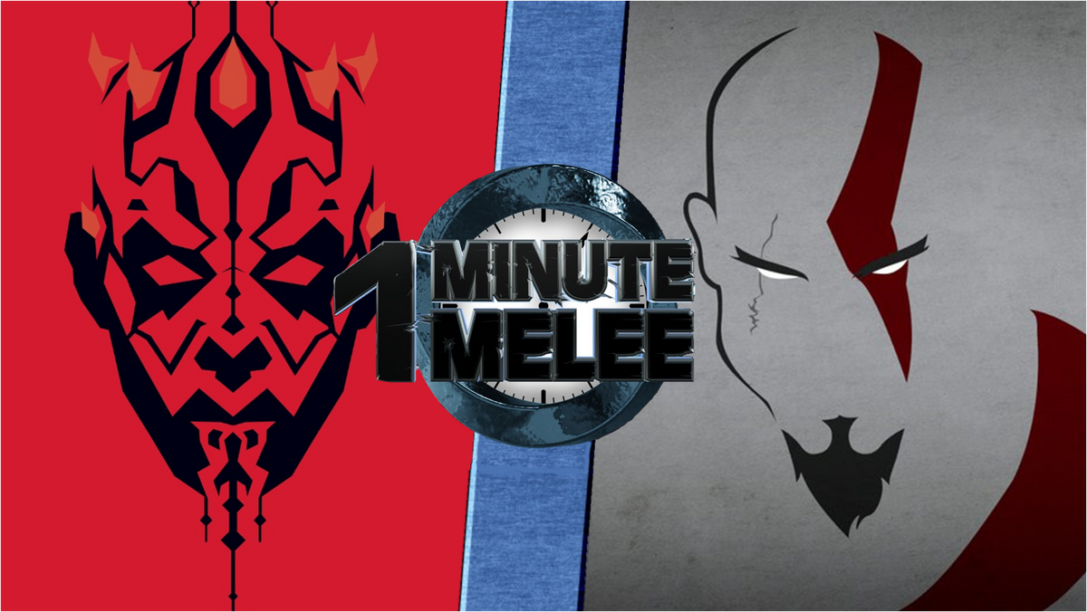 Darth Maul Vs Kratos One Minute Melee Fanon Wiki Fandom Darth Maul Vs Kratos One Minute Melee Fanon Wiki Fandom