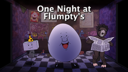 História de One Night At Flumpty's! FNAF do Ovo Flumpty Bumpty