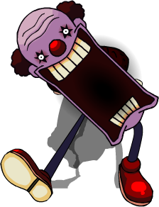 Grunkfuss the Clown - One Night at Flumpty's Sticker for Sale by