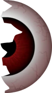 The other part of the Player's broken eye in the Game Over Easy screen in One Night at Flumpty's 3.