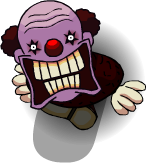 Grunkfuss the Clown - One Night at Flumpty's Sticker for Sale by  Fugitoid537