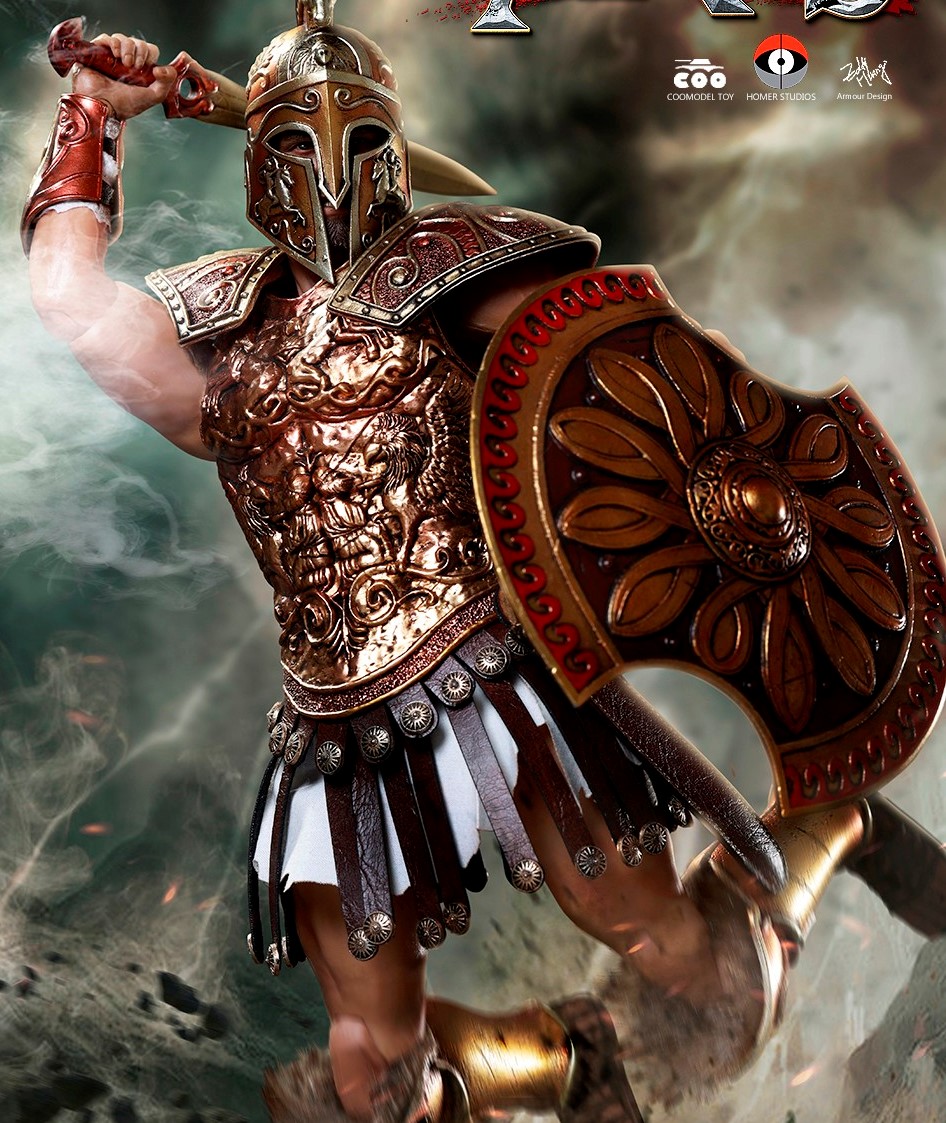 ares greek god of war shield