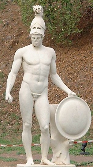 greek ares statue