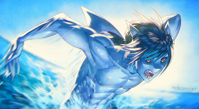 Anime Shark Drawing by sabertooth06 - DragoArt
