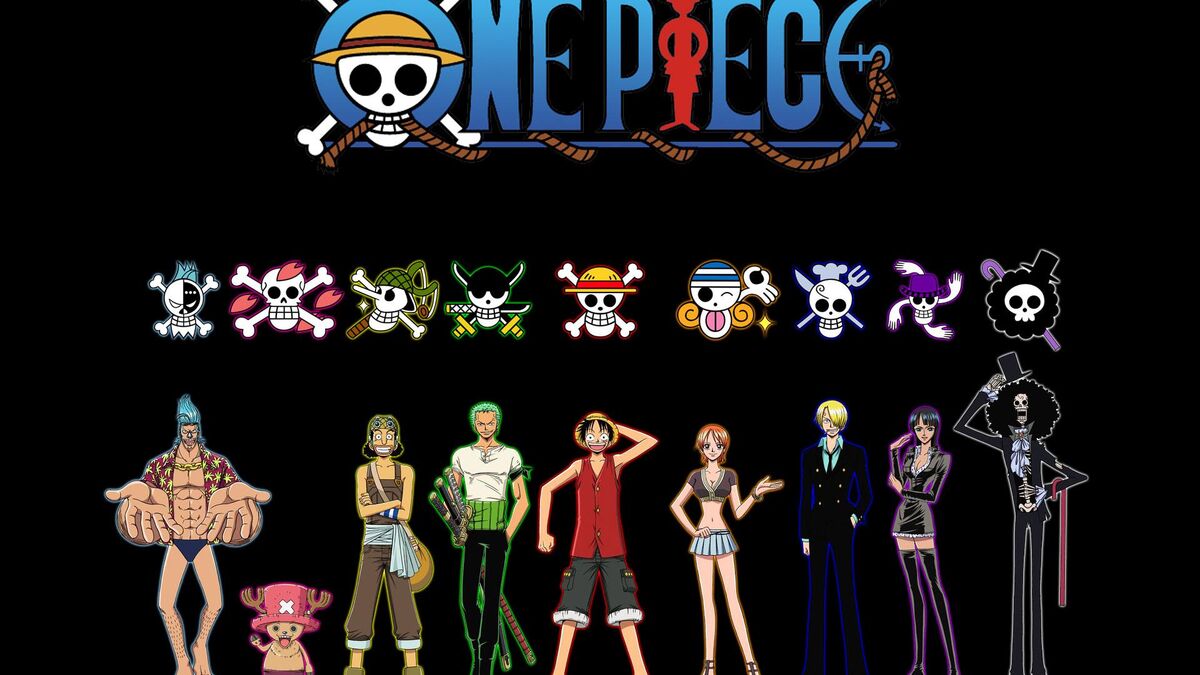 All Straw Hat Pirates Crew Logo