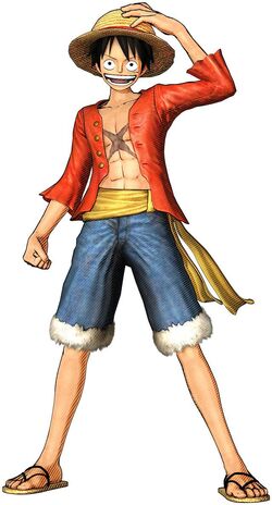 One Piece Monkey D. Luffy Chest Scar - One Piece Luffy - Baby Bodysuit