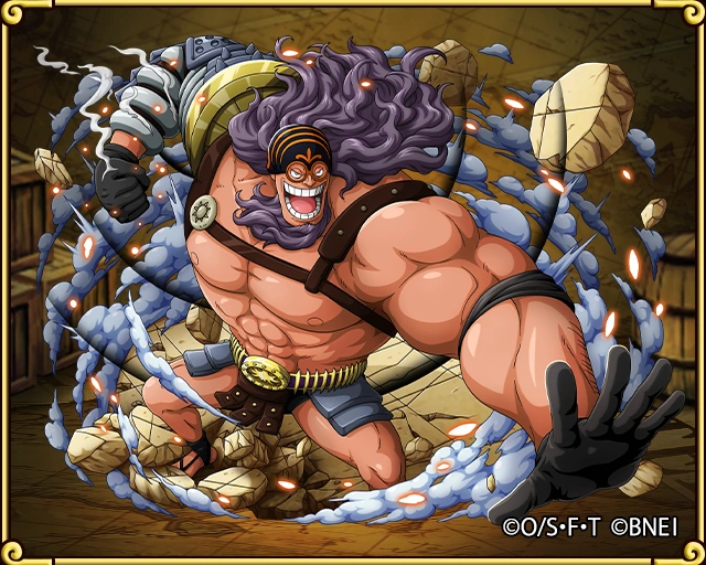 Jesus Burgess Blackbeard Pirates One Piece Treasure Cruise Wikia Fandom