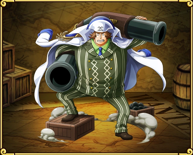 バズーカ少佐海軍本部 Line航海王秘寶尋航wiki Fandom