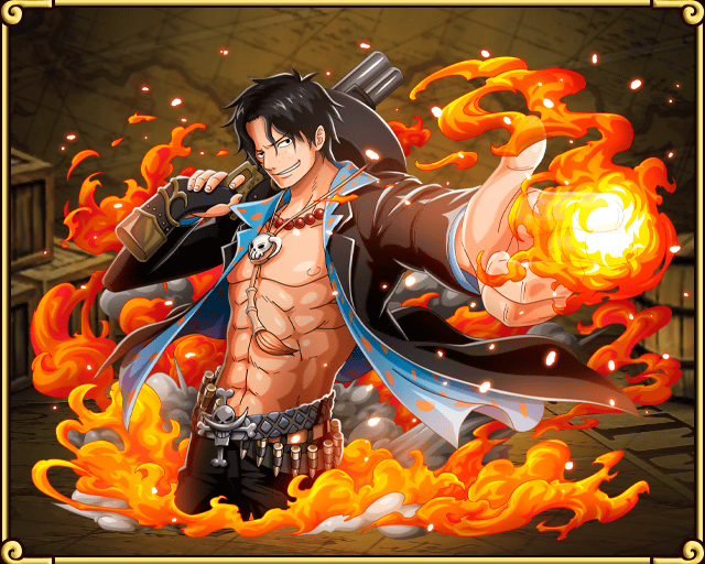 ポートガス D エース黒衣の火拳 Line航海王秘寶尋航wiki Fandom ポートガス D エース黒衣の火拳 Line航海王秘寶尋航wiki Fandom