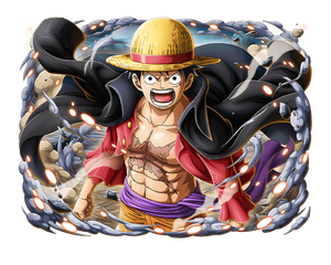 One Piece: l'iconico cappello di paglia di Monkey D. Luffy è su  a un