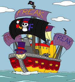 Piratas Freak: Arresto, One Piece Fanon