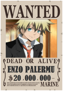 Cartel de recompensa de Enzo