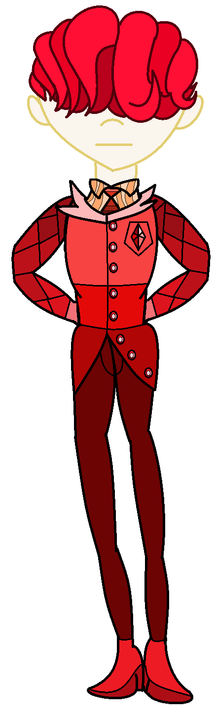 Still Red Diamond Back One Piece