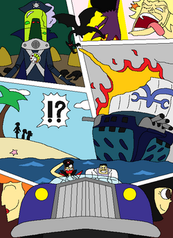 Piratas Freak: Arresto, One Piece Fanon