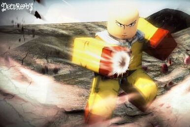 Playing a NEW One Punch Man Game on Roblox 